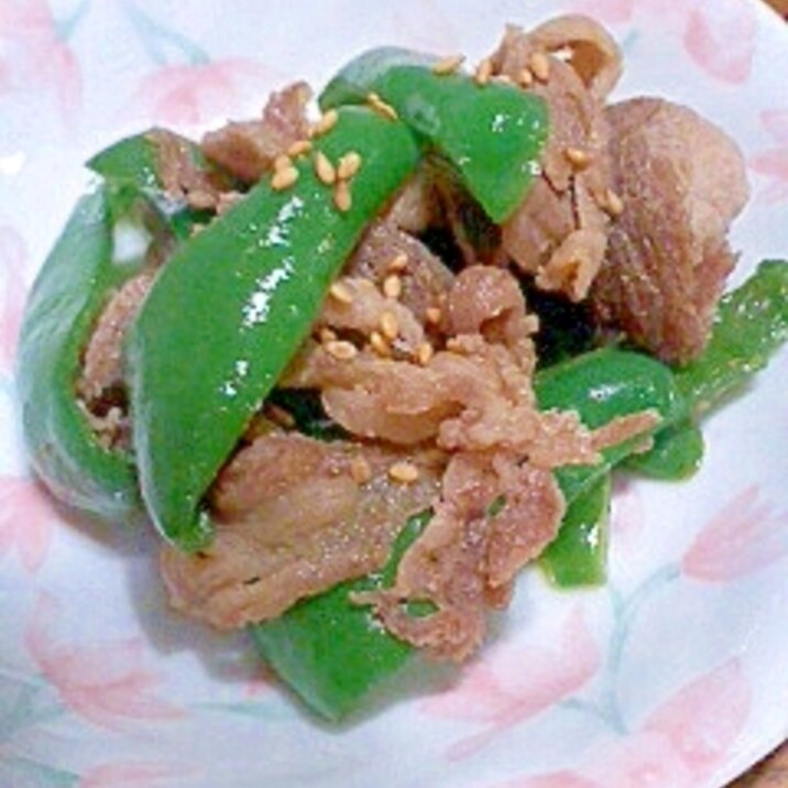 豚肉とピーマンのオイスターしょうゆ炒め